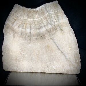🪨Banded Calcite Cross Section Slab | 3 lb Natural Mineral Specimen